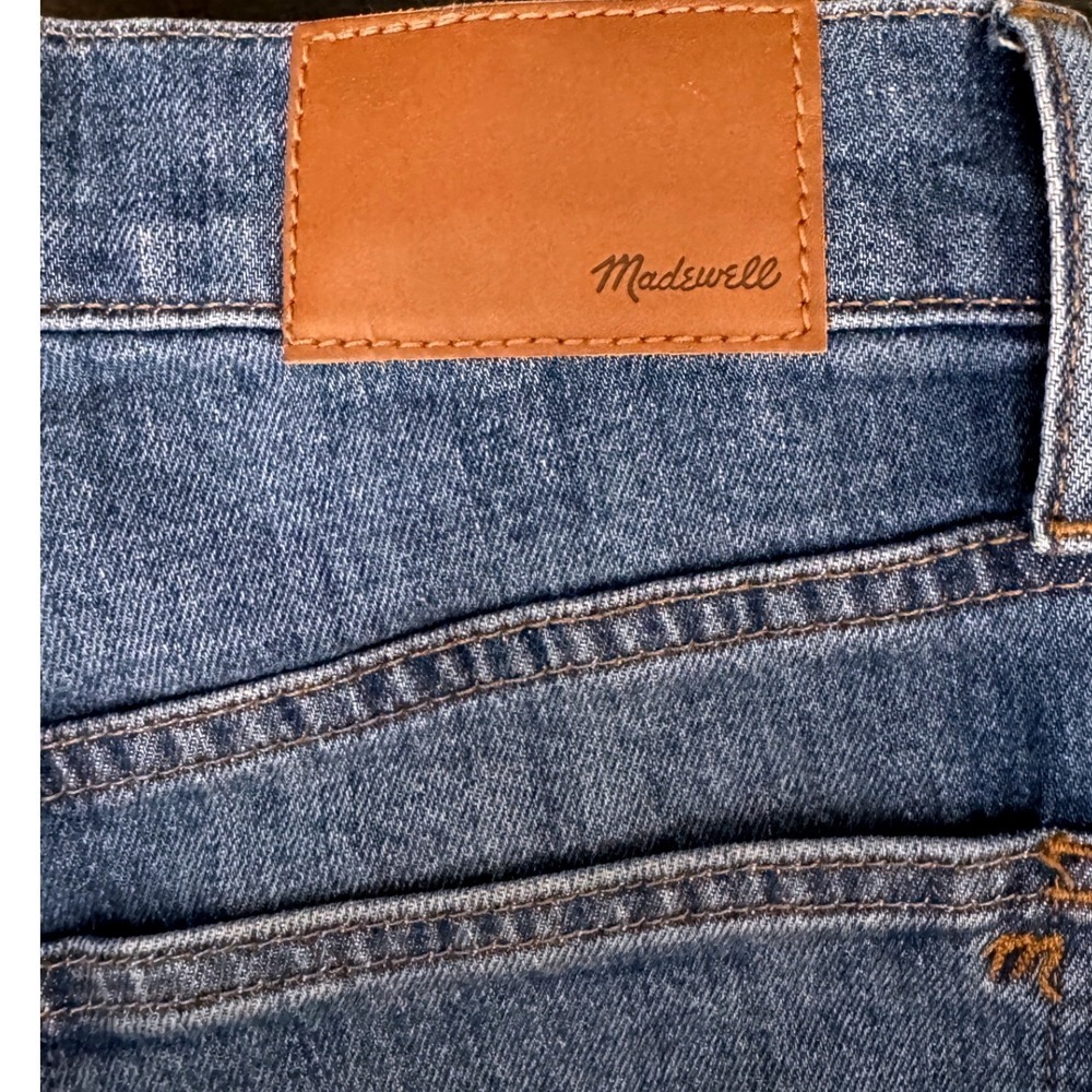 Madewell The Perfect Vintage Crop Jean High Rise Blue Size 24 Tapered Leg Denim - Picture 7 of 10